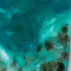 "Down by the Sea" detail shot - Paintings