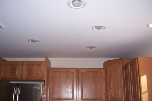 Pictures Of Crown On Different Height Cabinets