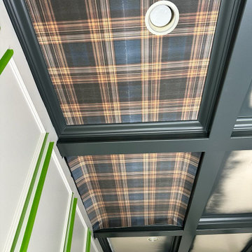 Ceiling wallpaper installation in Washington, DC