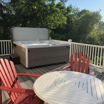 Hot Tub Decking Applications