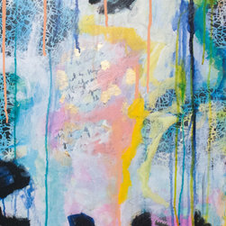 Abstract/ Mix Media  " Unspoken II" - Paintings