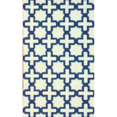 Nuloom Heritage Collection Hand Made Area Rug, Ivory 5'x8'