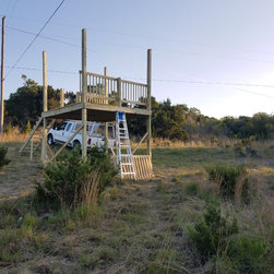 600' zip line with landing platform - Products