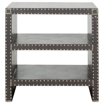 Eva Two Tier Side Table Charcoal