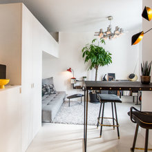 Houzz Tour: Elegans och kreativitet på 20 kvadrat