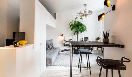Mini-Apartment in Paris: Geschlafen wird auf dem Einbauschrank