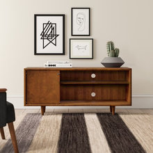 TV Stand and NOTE rug
