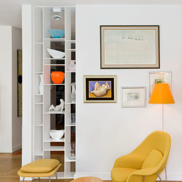 Combined apartments open plan