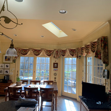 Updating a Family Room and Kitchen