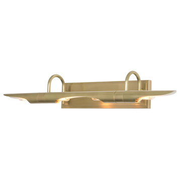 Redford Picture Light Large, Natural Brass