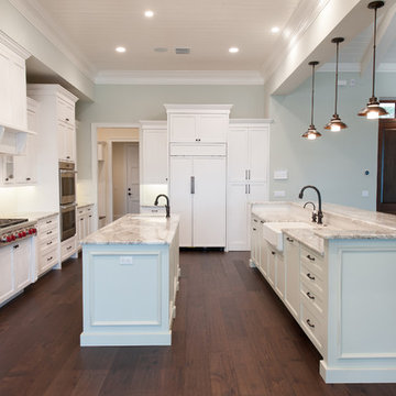 Coastal inspired estate sited on over one acre on Lake Butler in Windermere