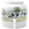 Goldwell Designs Country Cows Design Water Dispenser Crock