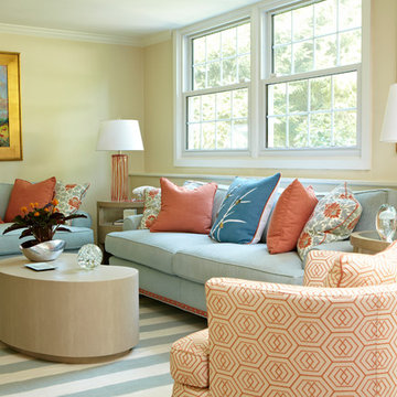 Mixing Modern with Traditional: Rowayton Home