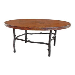 South Fork 42" Round Coffee Table by Mathews & Co. - Coffee Tables