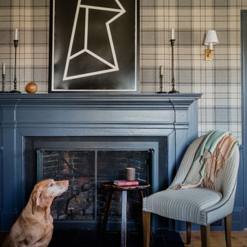 Library/ Home Office in an Antique Sea Captain's House