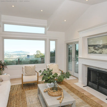 New White Windows in Incredible Living Room - Renewal by Andersen San Francisco