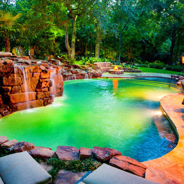 Dallas Natural Freeform Oasis