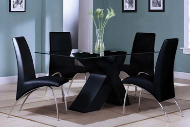 Inspiration for a contemporary dining room remodel in Atlanta