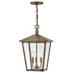 HInkley - Hinkley Huntersfield Medium Hanging Lantern, Burnished Bronze - Inspired by the heirloom quality of a traditional European lantern, Huntersfield breathes contemporary tradition. The oversized cast arm and loop offer a stately yet subtle appearance.