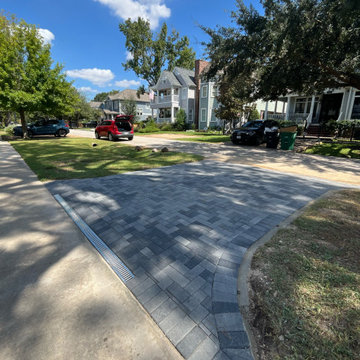 Heights - Permeable Paver Driveway