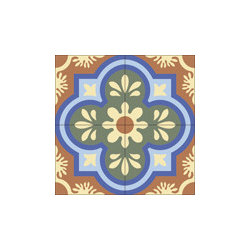 "Jerez" 8x8 Encaustic Cement Tiles - Wall And Floor Tile