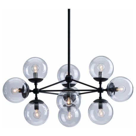 Zuo Belfast Pendant in Black