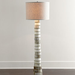 Jamie Young Stacked-Horn Floor Lamp - Floor Lamps
