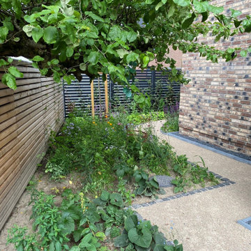 Ein Garten ohne Rasen