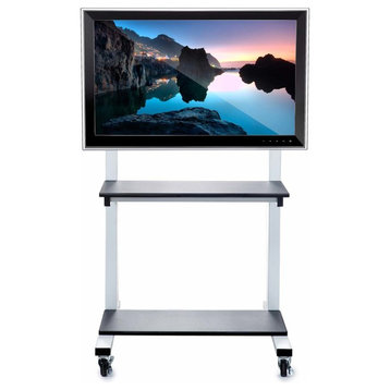 Luxor CLCD Crank Adjustable Flat Panel TV Cart