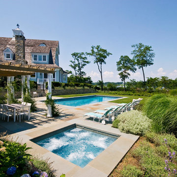 Cove Neck pool and spa