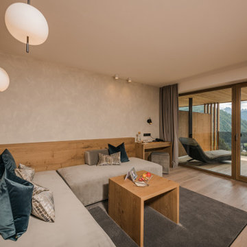 Hotel rooms modernization in Tesido, Italy