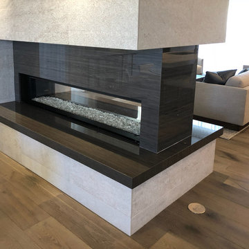GeoLuxe Slabs - Fireplace Surround