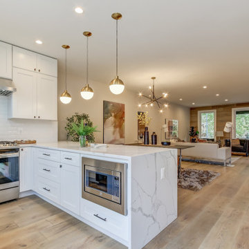 Kitchen Remodel With Cooking & Dinning Space,Cabinet Space With Sink,Great Falls