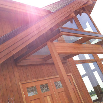Residence & Workshop for Pro Fisherman, Shiga-ken