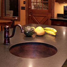 kitchen with copper