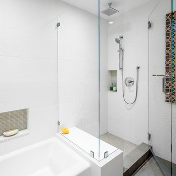 Farmhouse Style with Glam Factor for a busy Silicon Valley Couple"