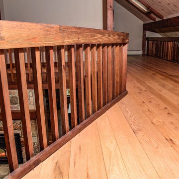 Character Oak Plank Flooring, Mezzanine