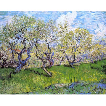 Vincent Van Gogh Orchard in Blossom Wall Decal