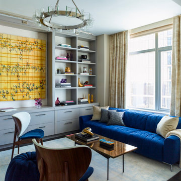 Transitional Living Room