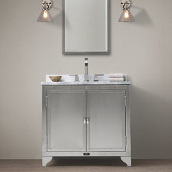 Customize Solid Wood Bathroom Vanity- - Products