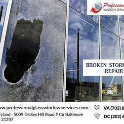 Expert Broken Storefront Repair Service | Visit Us today - Windows And Doors