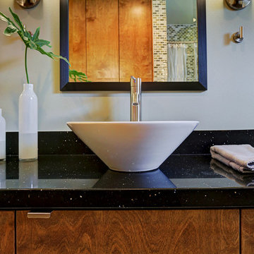 Modern Custom Design-Build Bathroom