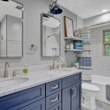 Designing Delight: A Kitchen and Dual Bathroom Makeover for Inspired Living