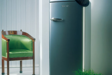 Le tout premier frigo moderne looké rétro