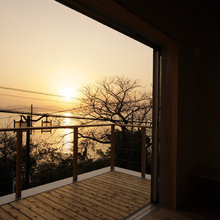 夕日
