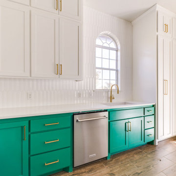 Crisp and clean Tuxedo Kitchen