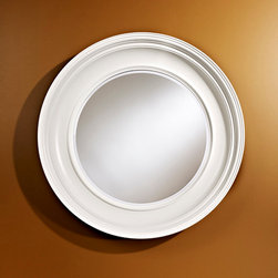 Decora Clara White Mirror - Deknudt Mirrors - Wall Mirrors