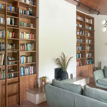 Mid-Century Lounge Library