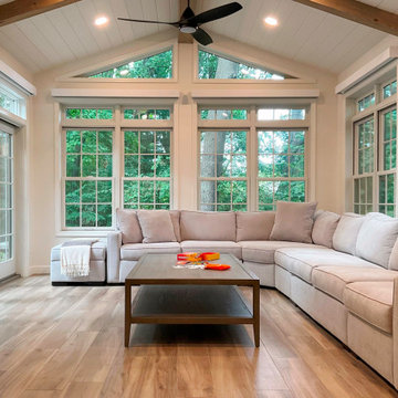 Sunroom Addition: Newport Hills, Ann Arbor, MI