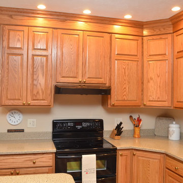 LaPorte, IN. Haas Signature Collection, Oak Kitchen